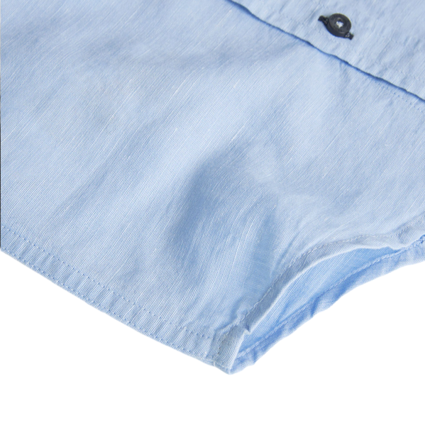 Boboli Camicia di lino da bambino 738288 2294 blu