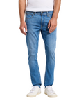 Lee pantalone jeans da uomo Luke Low Stretch 112363975 SILO blu medio