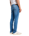Lee pantalone jeans da uomo Luke Low Stretch 112363975 SILO blu medio