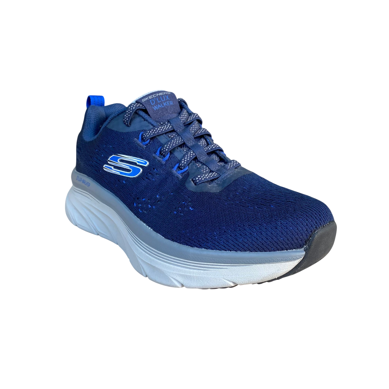 Skechers D'Lux Walker Commuter scarpa da ginnastica con laccio elastico 232261/NVGY blu