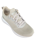 Sneakers Skechers Bobs Squad Tough Talk 32504 colore naturale, calzature donna leggere e confortevoli - vista dall'alto