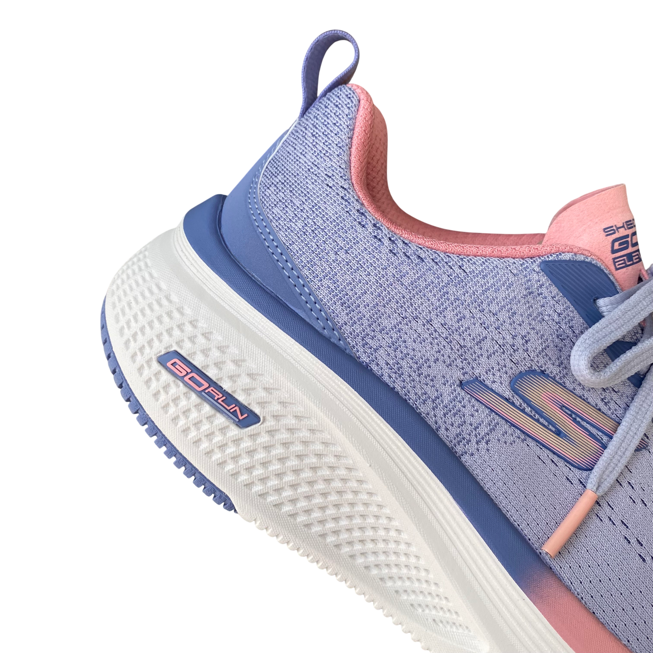 Skechers GO RUN Elevate 2.0 | Scarpe Running Donna blu-rosa | 129000/BLPK dettaglio tacco