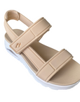 Sandali Skechers Uno Summer Stand2 naturali donna 119813 vegan con suola ammortizzata e design elegante versatile vista dall'alto