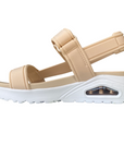Sandali Skechers Uno Summer Stand2 naturali donna 119813 vegan con suola ammortizzata e design elegante versatile vista laterale interna