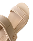 Sandali Skechers Uno Summer Stand2 naturali donna 119813 vegan con suola ammortizzata e design elegante versatile dettaglio punta