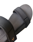 Sandali Skechers Uno Summer Stand2 neri donna 119813 vegan con suola ammortizzata e design estivo elegante dettaglio punta