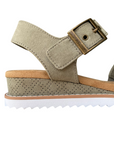 Skechers sandalo da donna BOBS Desert Kiss Serendipitous 114147/OLV oliva_dettaglio1