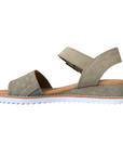 Skechers sandalo da donna BOBS Desert Kiss Serendipitous 114147/OLV oliva_lato2