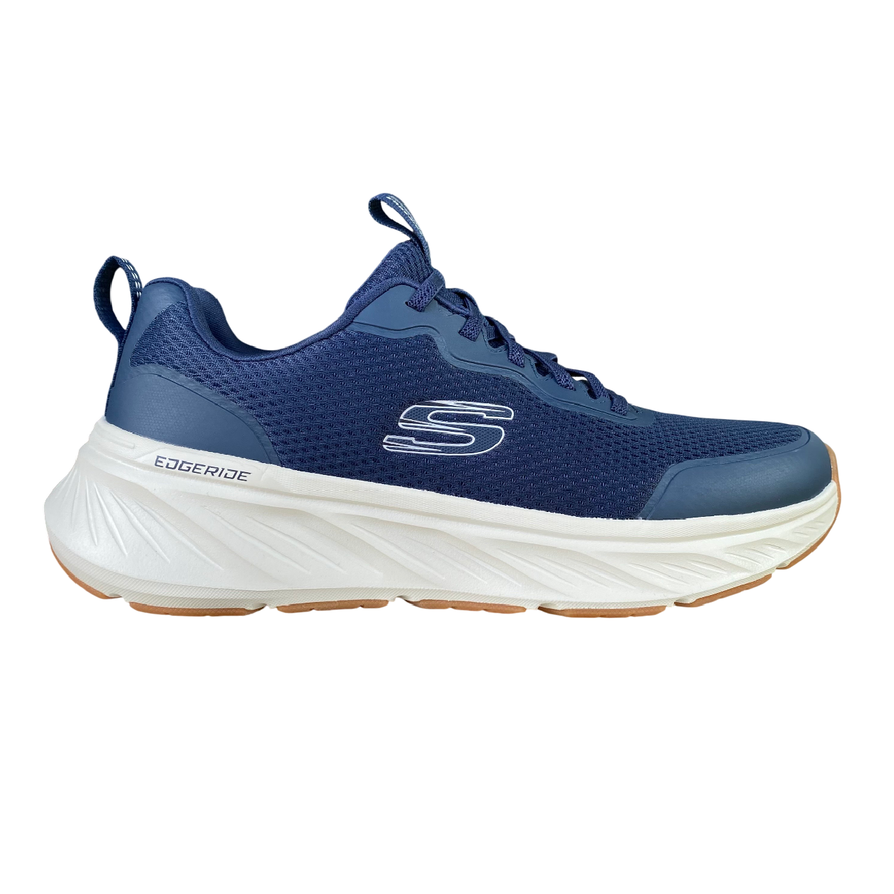 Skechers scarpa da sneakers da uomo Edgeride Rekze 232835/NVW blu-bianco