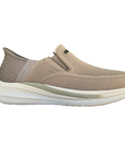 Skechers scarpa sneakers da uomo Slip-ins Relaxed Fit Slade Deacon 210887/TPE tortora