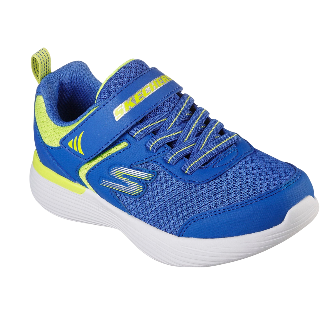 Skechers scarpa da corsa da bambino Go Run 400 V2 Darvix scarpa da ginnastica 405102L/BLLM blu lime