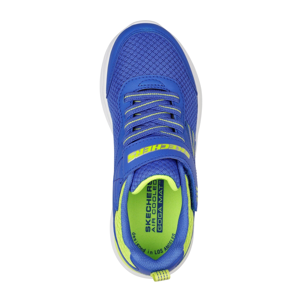 Skechers scarpa da corsa da bambino Go Run 400 V2 Darvix scarpa da ginnastica 405102L/BLLM blu lime