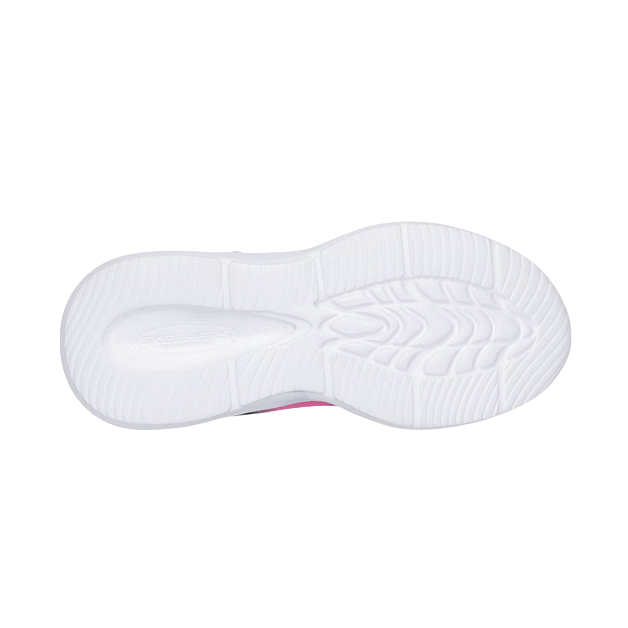 Skechers scarpa da ginnastica con luci da bambina Sola Glow Ombre Deluxe 303714L/BKHP nero-rosa