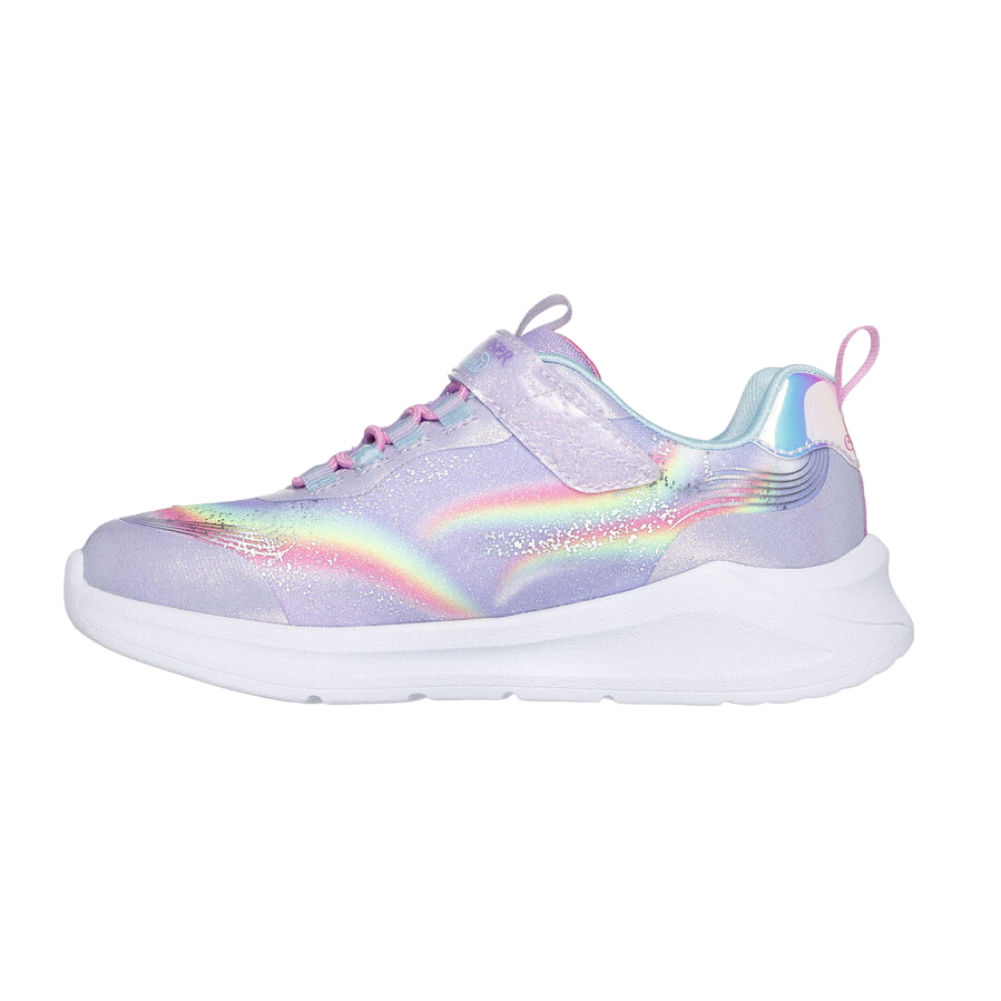 Skechers scarpa da ginnastica con le luci da bambina Unicorn Chaser 302298L/LVMT lavanda