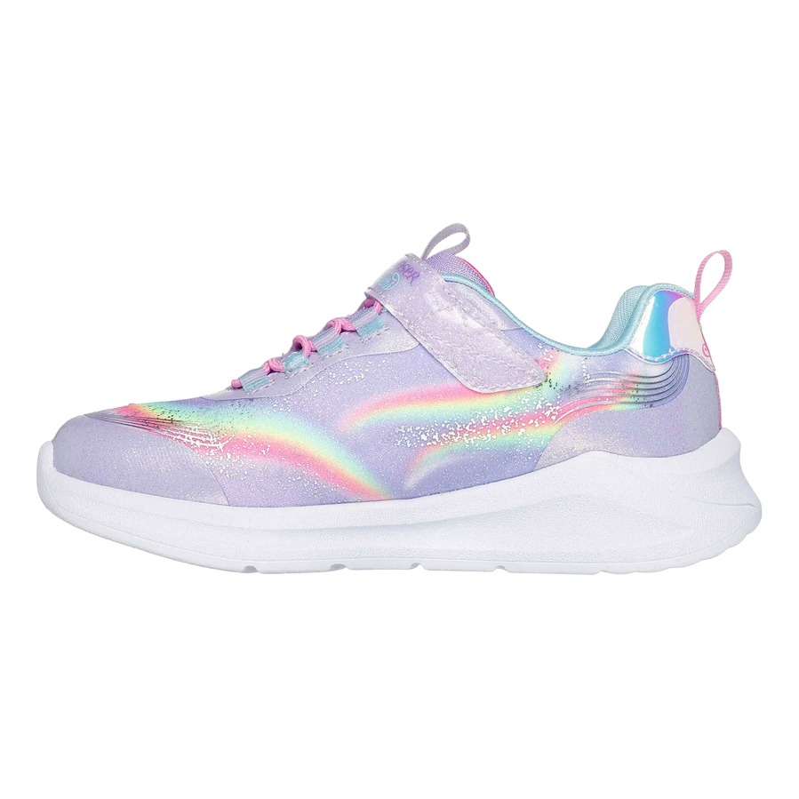 Skechers scarpa da ginnastica da bambina con luci Unicorn Chaser 302298N/LVMT lavanda