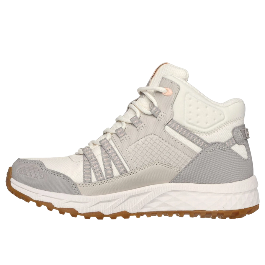 Skechers scarpa da trail alta da donna Escape Plan Outward Voyage 180063/OFWT bianco spento