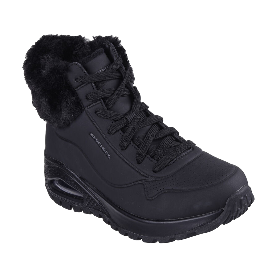 Skechers scarpa sneakers alta da donna Uni Rugged Fall Air 167274/BBK nero