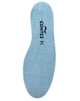 Soletta Contes X-GEL in schiuma gel ammortizzante anti-shock con rivestimento cotone