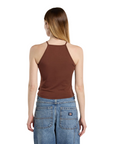 Sportiamo_Dickies canotta da donna Chiin Lake DK0A4XNPK471 cappuccino1