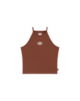 Sportiamo_Dickies canotta da donna Chiin Lake DK0A4XNPK471 cappuccino2