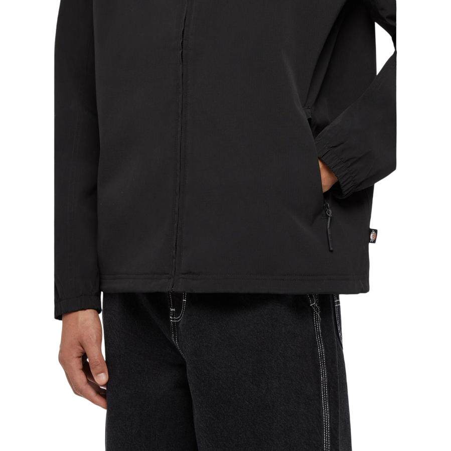 Sportiamo_Dickies giubbino da uomo con cappuccio Ronan Shell DK0A4Z3YBLK nero2