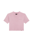 Sportiamo_Dickies maglietta manica corta da donna a coste Plentywood DK0A866FK391 rosa2
