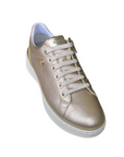 Sportiamo_Geox scarpa sneakers da donna Sunnetty D55YHA 0NFBN C2012 laminata oro2