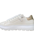 Sportiamo_Geox scarpa sneakers da ragazza Puffypop 8056226640881 bianco-platino1