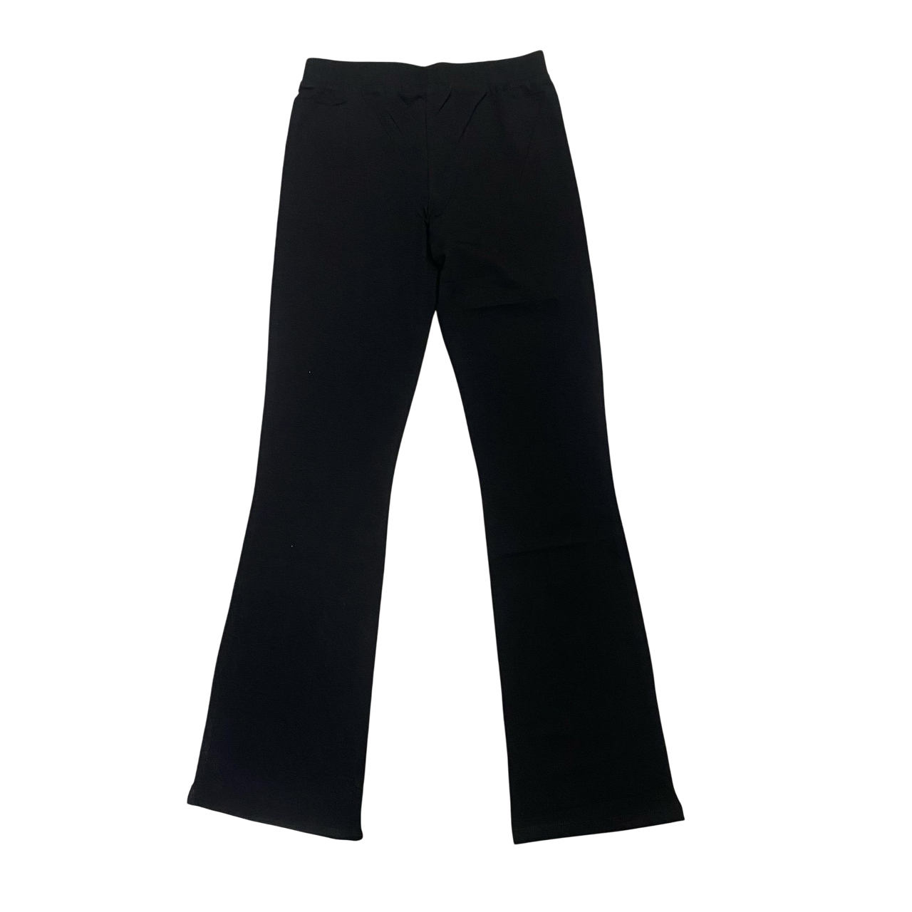 Hangar93 Pantalone sportiva da donna a zampa in jersey Z634D NRO01 nero