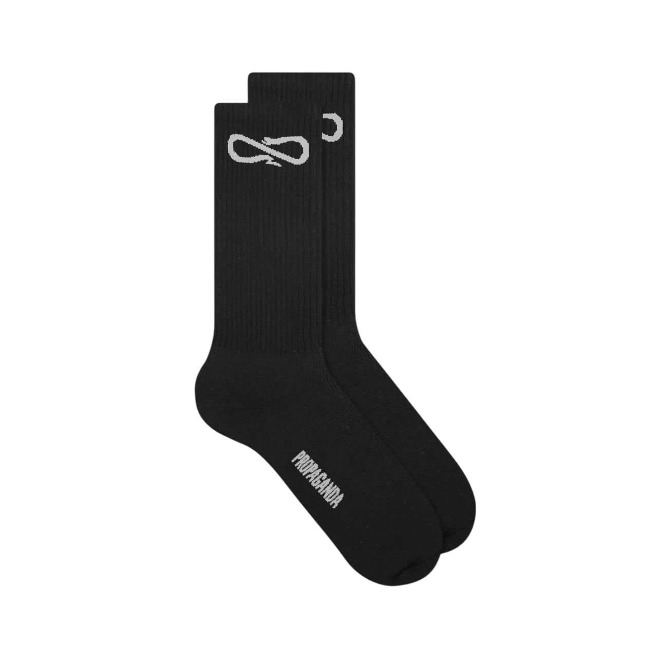 Sportiamo_Propaganda calzino unisex con Logo Classic 25SSPRAC430 nero. Taglia Unica