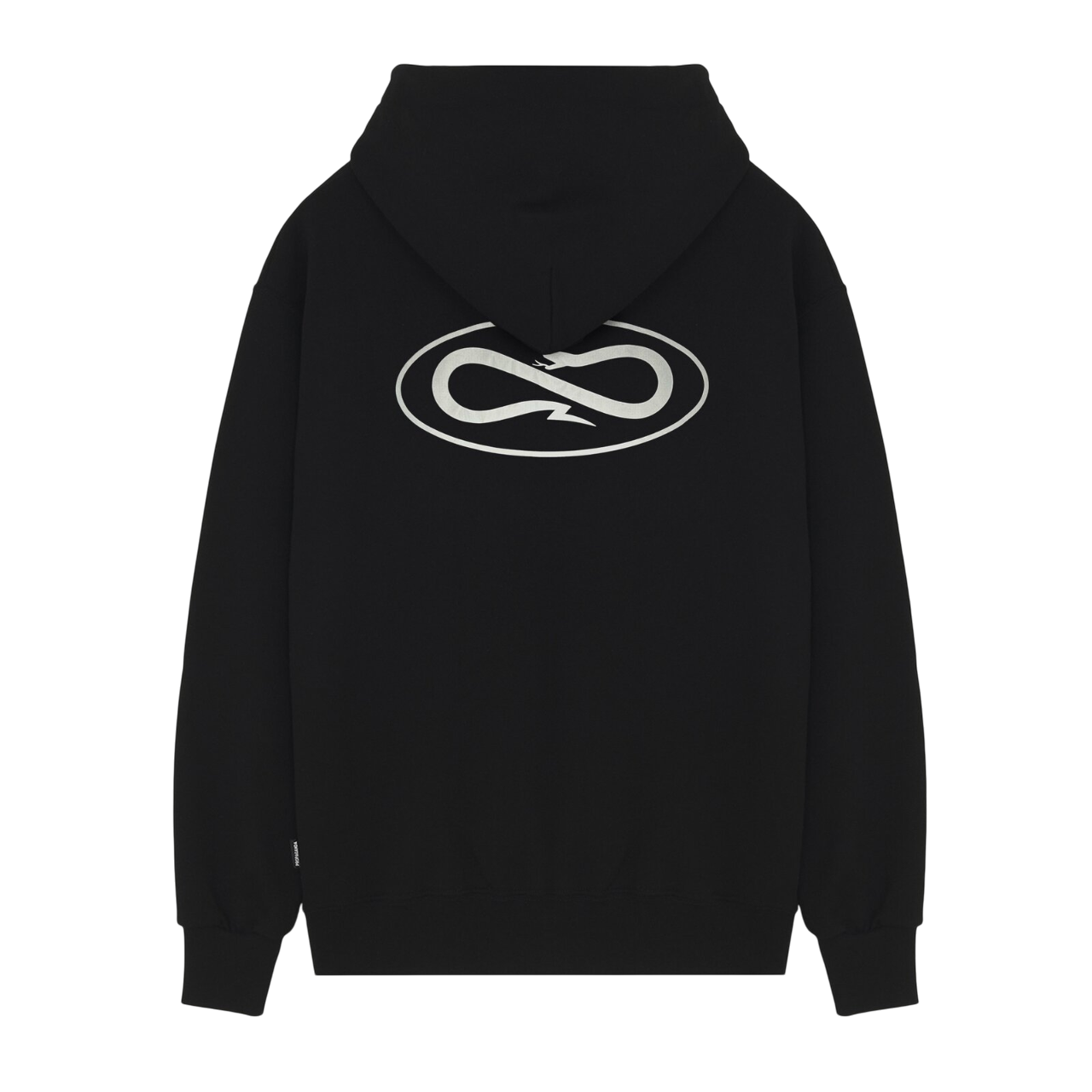 Sportiamo_Propaganda felpa con cappuccio e cerniera intera da uomo Logo Atom 25SSPRFE307 nero