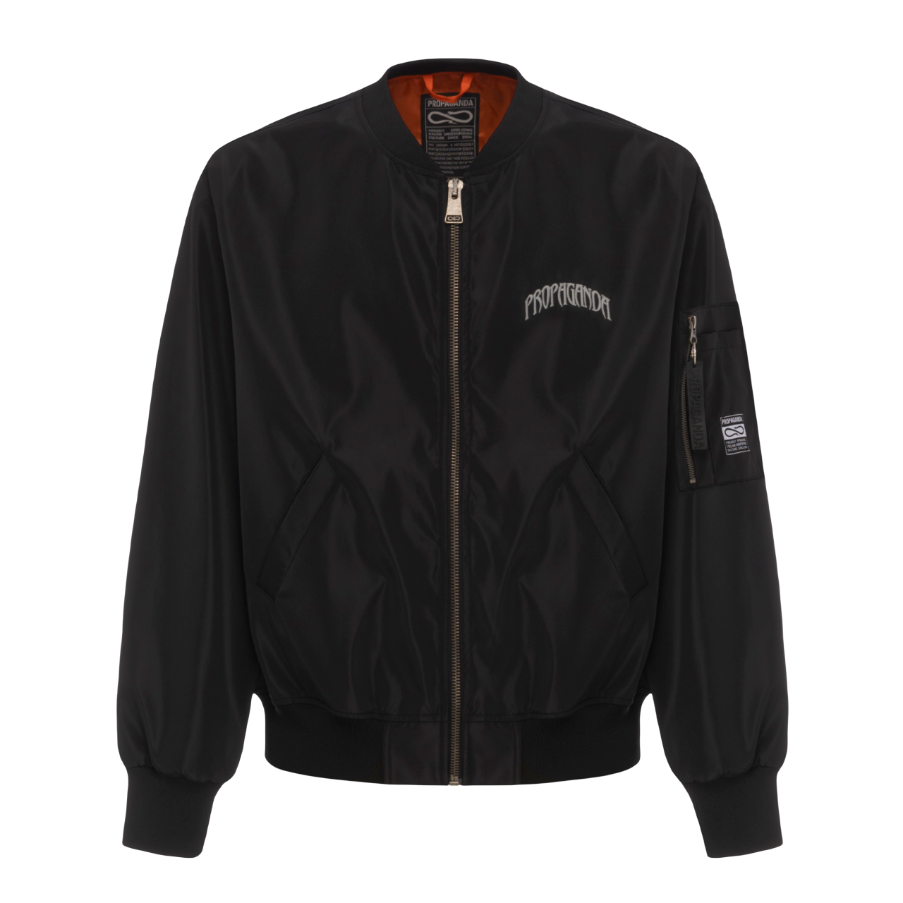 Sportiamo_Propaganda giubbino bomber Triangle Cobrahm 25SSPROU613-01 nero