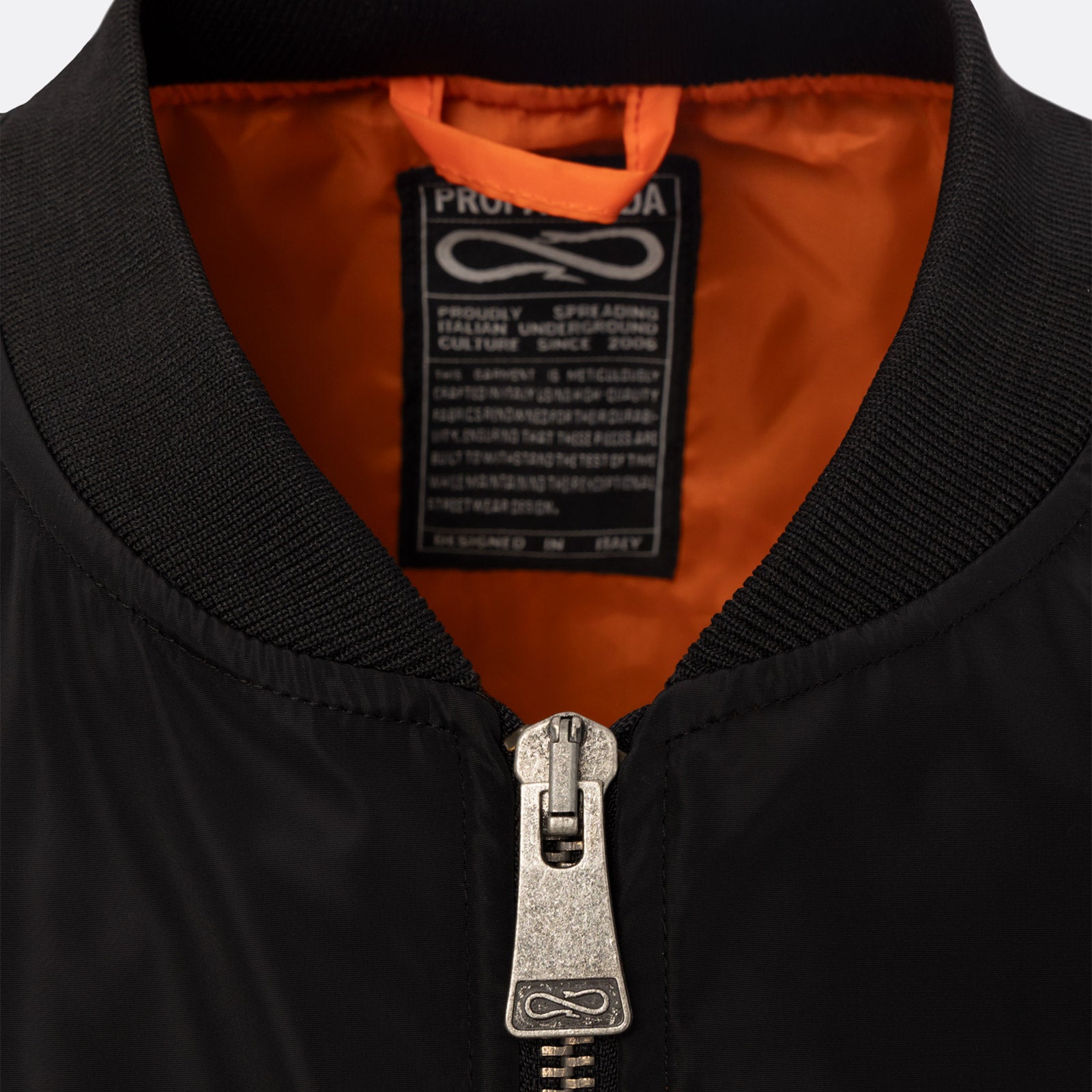 Sportiamo_Propaganda giubbino bomber Triangle Cobrahm 25SSPROU613-01 nero3