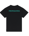 Sportiamo_Propaganda maglietta manica corta da uomo Logo Fire 25SSPRTS833 nero1