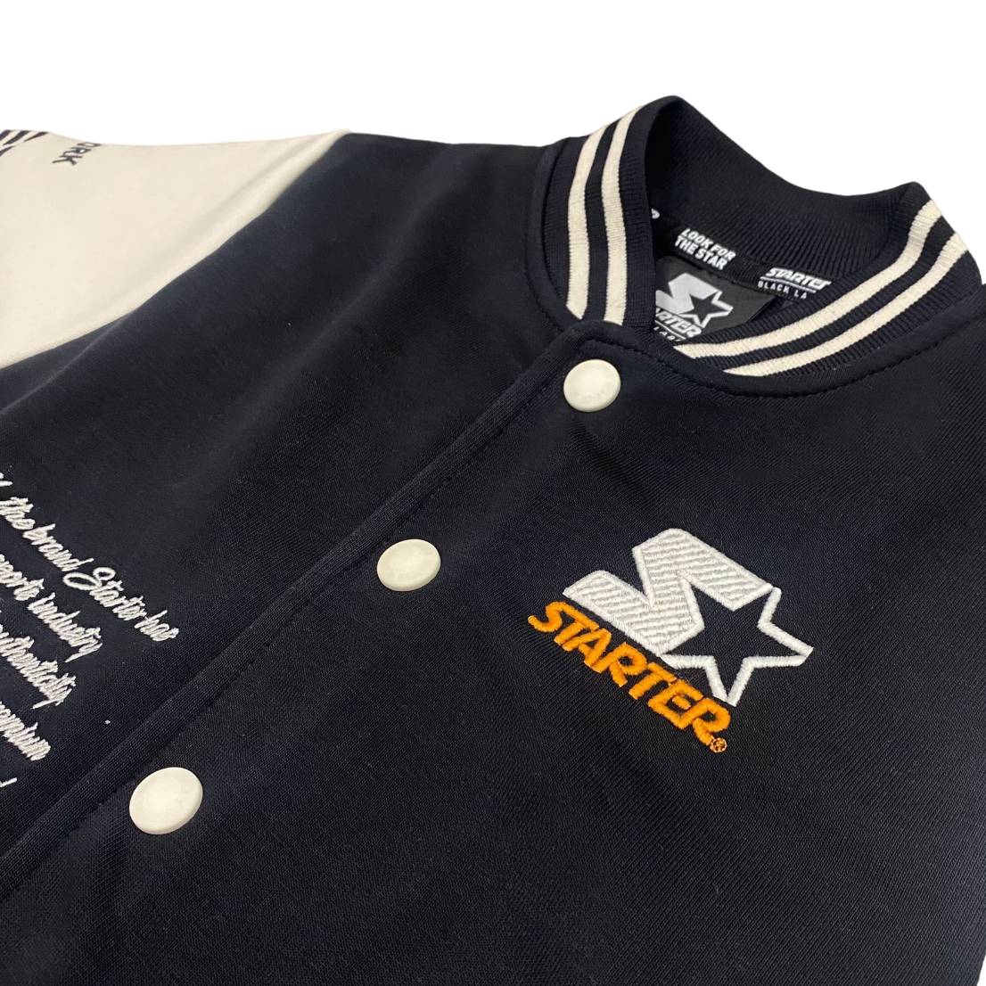 Giacca A Vento Starter Black Label Uomo, Design Colorblock, Cappuccio Regolabile, Tessuto Terilene, Vestibilità Larga, Giacca Sportiva Invernale Con Tasche