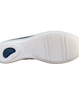 Dettaglio suola antiscivolo mocassini Stonefly Paseo IV donna ocean blue comfort