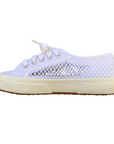 Superga scarpa sneakers da donna 2750 Mesh S2135GW 001 bianco