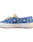 Superga scarpa sneakers da donna 2750 S2151SW A0F Sangallo blu indaco-favorio