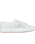 Superga scarpa sneakers da donna in Macrame 2750 S81219W 900 bianco