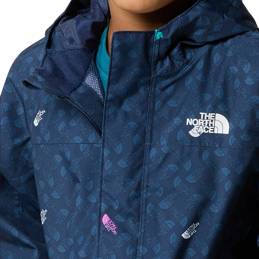 The North Face Giacca con cappuccio da pioggia per bambini Antora NF0A7ZZPVIK1 blu