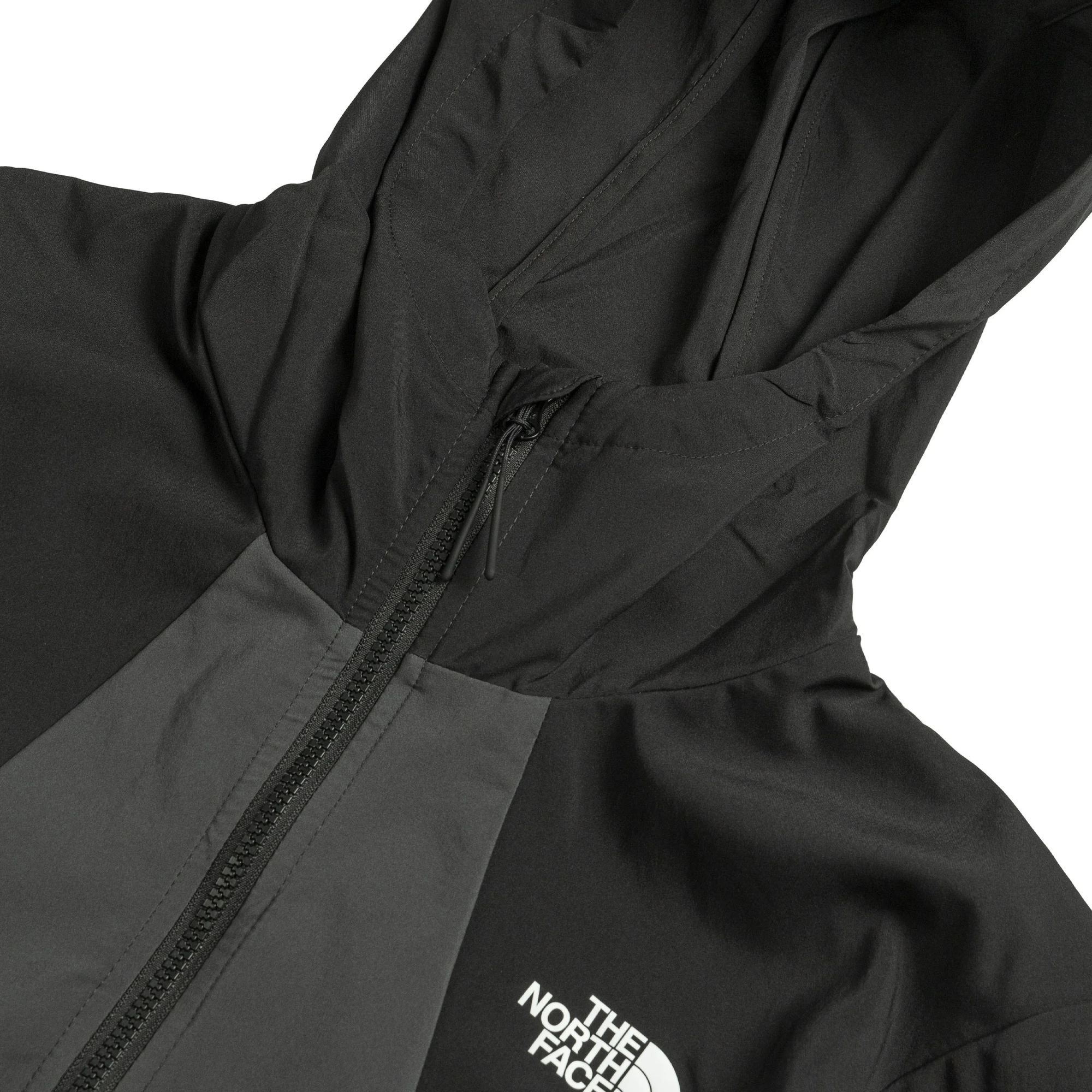 The North Face giacca antivento con cappuccio da uomo Wind Track NF0A87J2MN8 asfalto nero