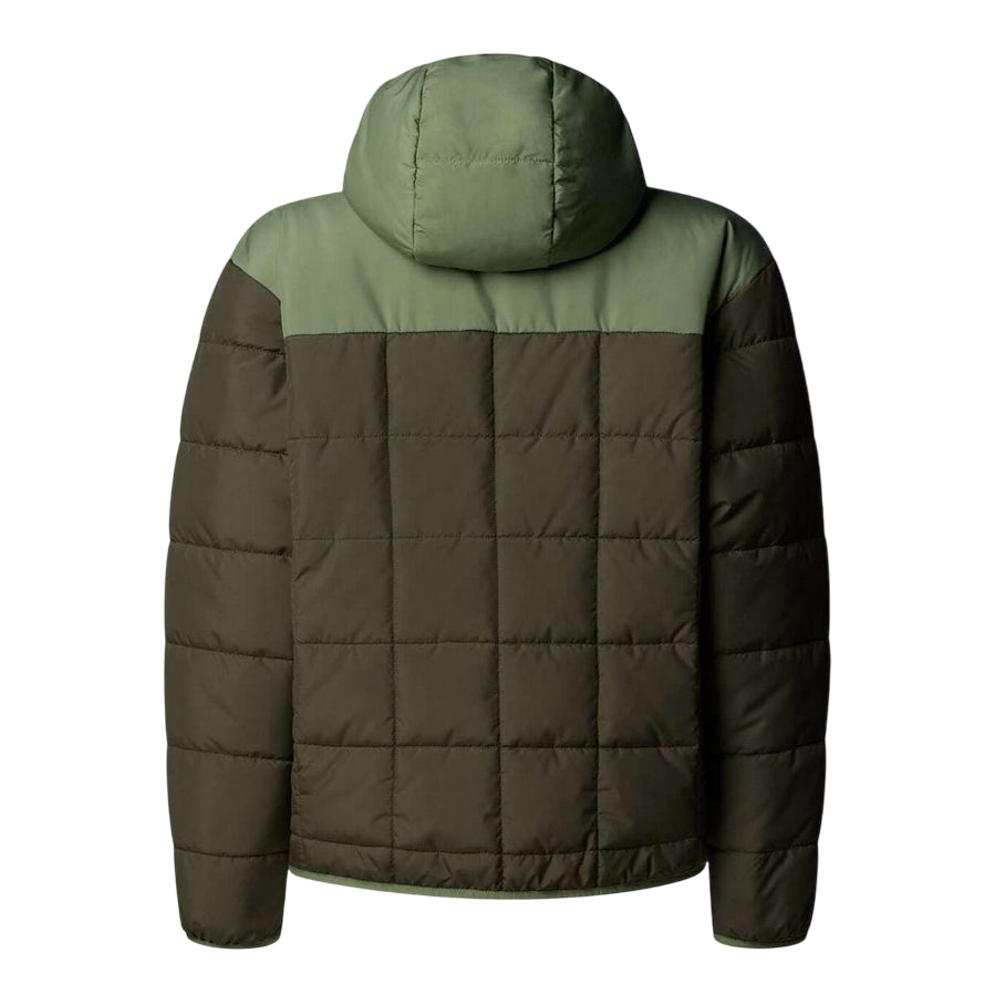 The North Face - Giacca Reversibile Ragazzo Shasta NF0A88TPC8I1 Verde/Grigio - retro