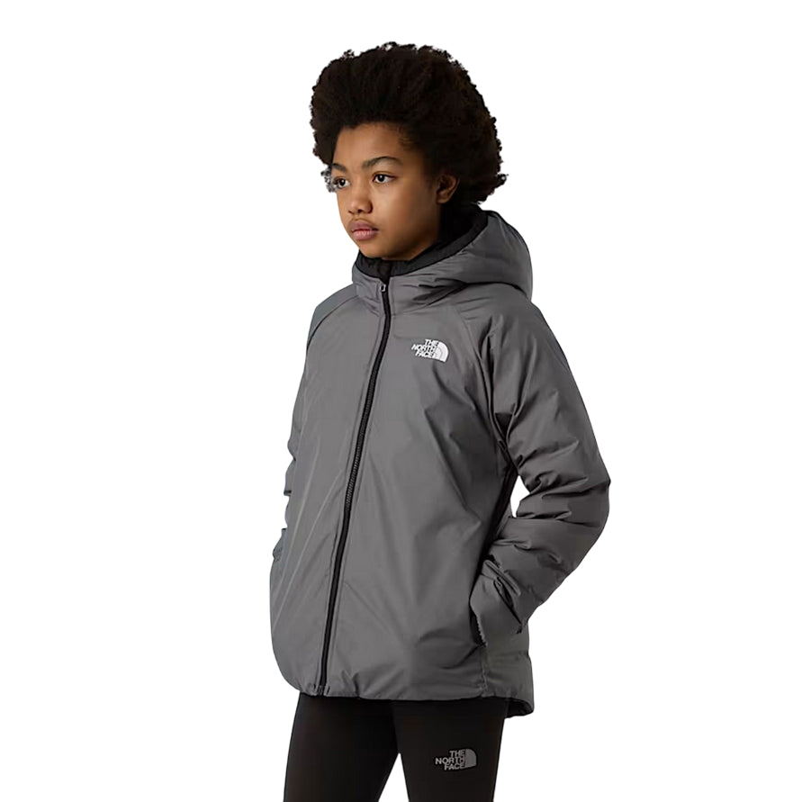 The North Face Giacca reversibile Perrito da ragazza NF0A88UEWOO nero-grigio - reverse