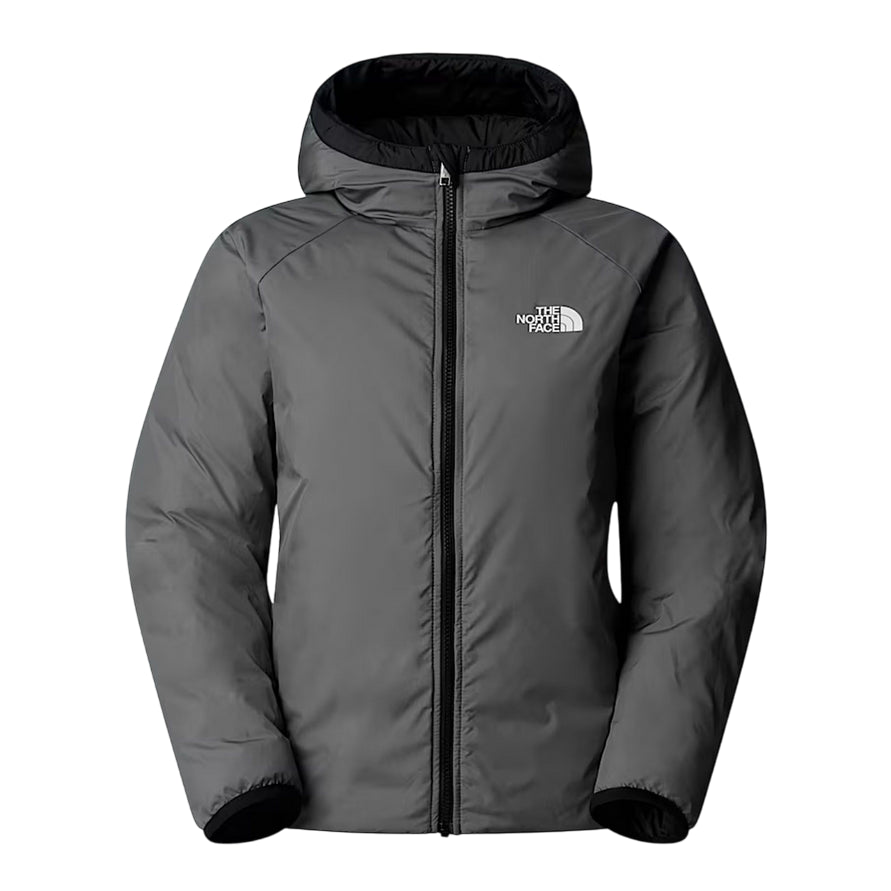 The North Face Giacca reversibile Perrito da ragazza NF0A88UEWOO nero-grigio - grigio