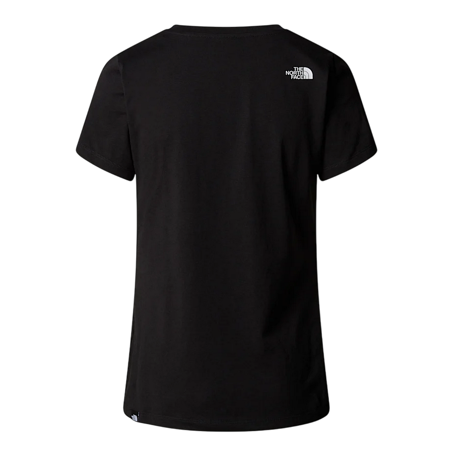 The North Face maglietta manica corta da donna Simple Dome Slim NF0A87NHJK3 nero