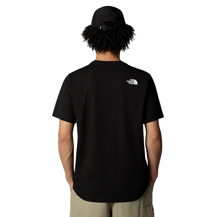 The North Face maglietta manica corta da uomo Easy NF0A8A6CJK3 nero