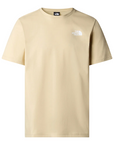The North Face maglietta manica corta da uomo Redbox NF0A87NP3X4 ghiaia