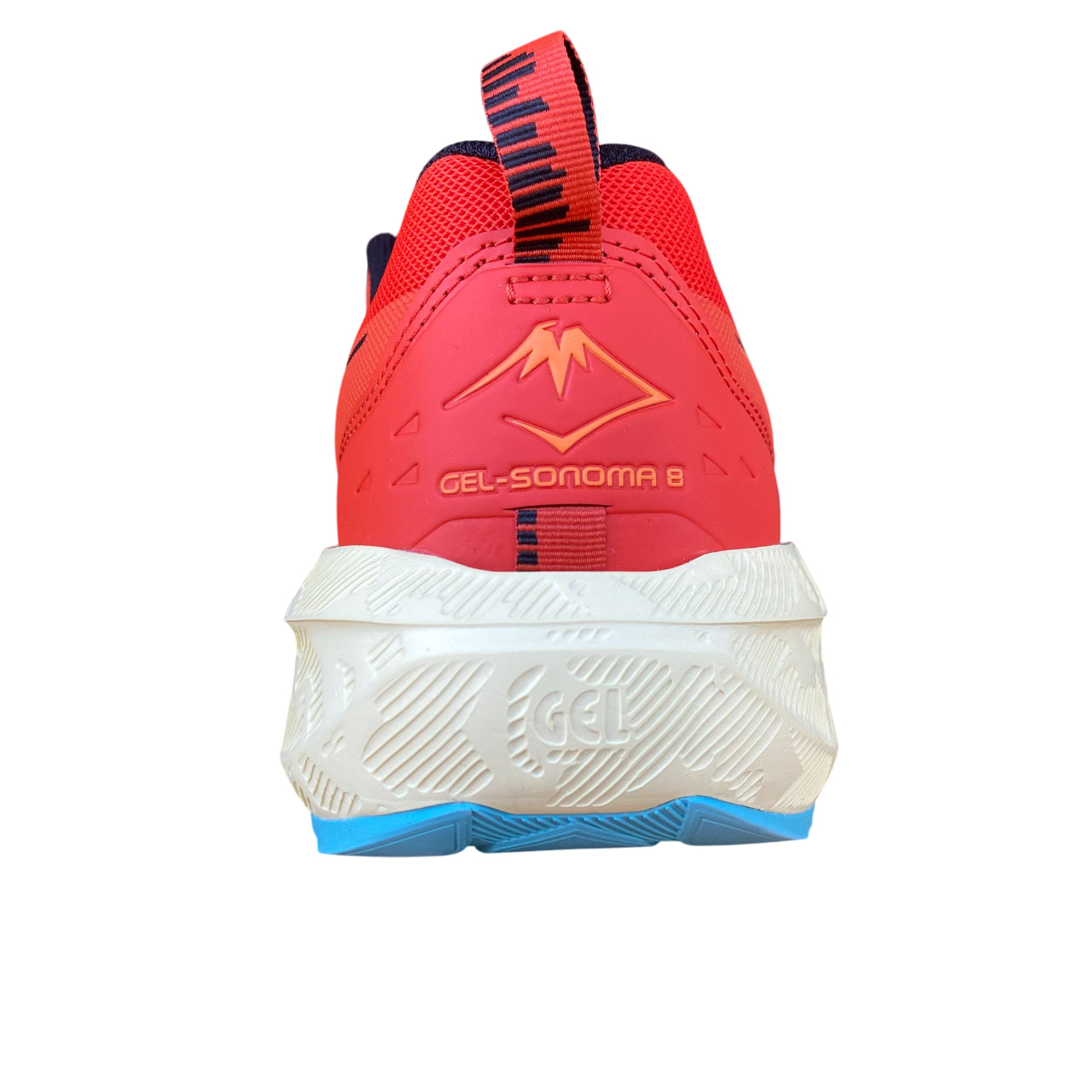 ASICS Gel-Sonoma 8 1011B979-600 Red Clay/Black | Trail running uomo ammortizzata resistente