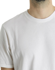 Trez maglia manica corta in cotone pique Tasik-PC M49046 102 bianco