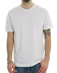 Trez maglia manica corta in cotone pique Tasik-PC M49046 102 bianco